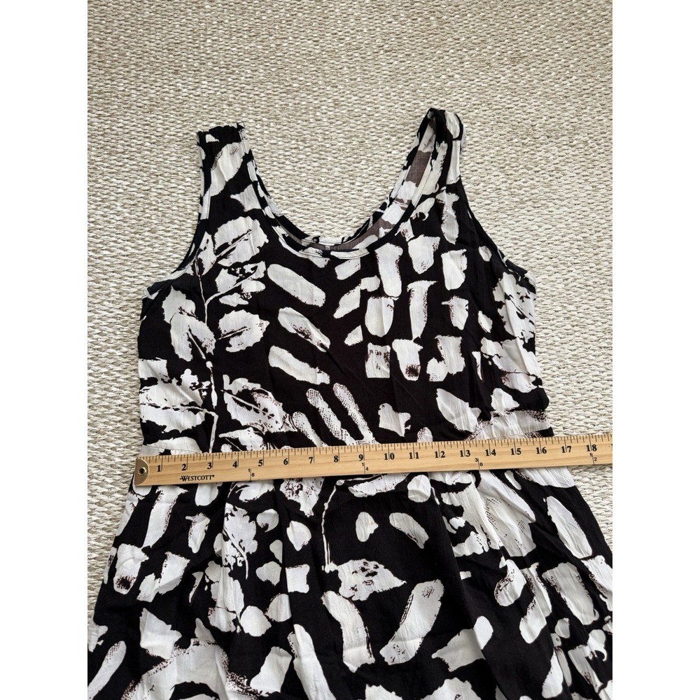 Vintage Jams World Long Dress Boho Tropical Patchwork Hippie Vacation Hawaiian - Picture 9 of 9